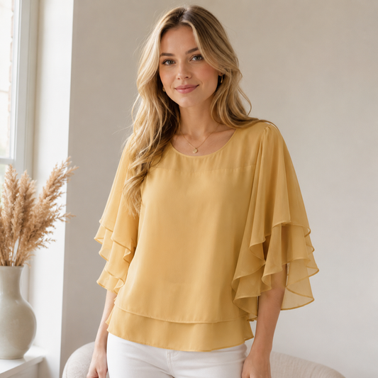 Elira Ruffle Blouse