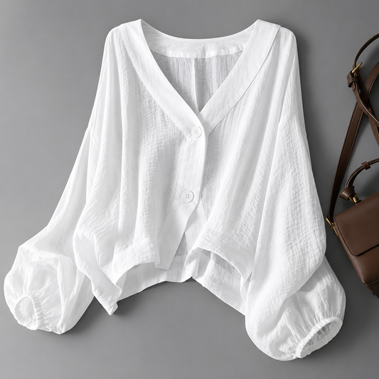 Aurora Linen Blouse
