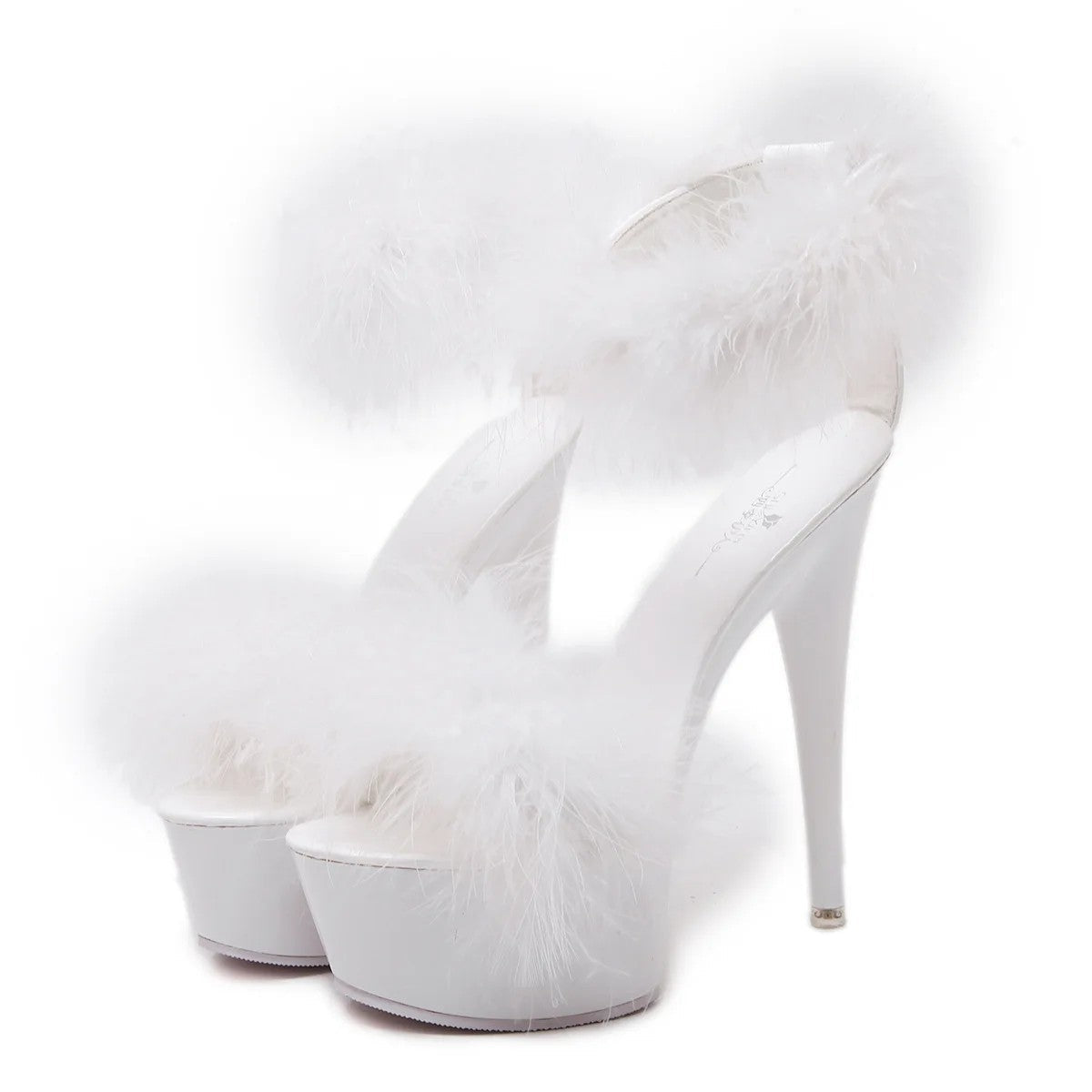 Marabou Platform Heels