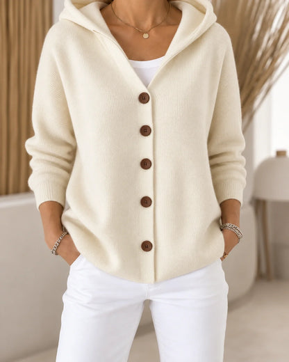 Teri | Cardigan léger à capuche