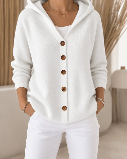 Teri | Cardigan léger à capuche
