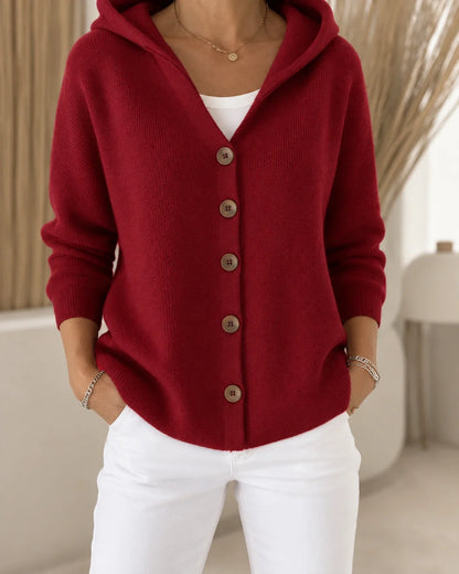 Teri | Cardigan léger à capuche