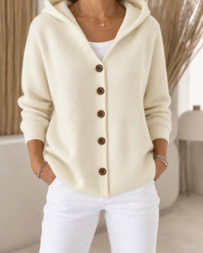 Teri | Cardigan léger à capuche