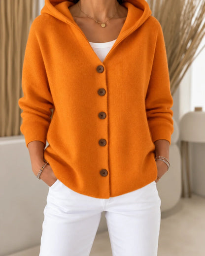 Teri | Cardigan léger à capuche